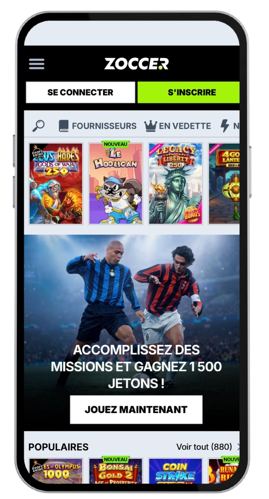 Zoccer oficial site